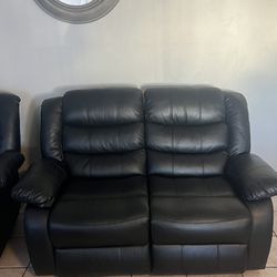 Reclinable Leather Couches 