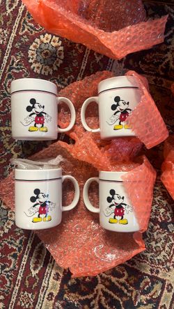 Mickey Mouse Disney mug set (4)
