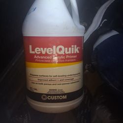 Level  Quick  Advanced Acrylic  Primer   Prepares Surfaces Porus And Non Porus For Self Leveling Underlymfnts