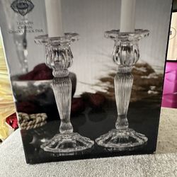 Crystal Candle Holders 