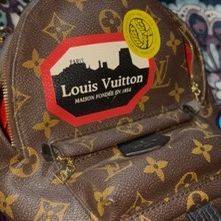 LOUIS VUITTON palm springs mini MONOGRAM ltd edition RARE  backpack