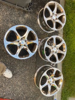 Boss Motorsports Chrome Wheels [Size, e.g. 20”] - Set of 4
