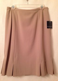 Apostrophe Stretch Skirt Suntan Size 8 New