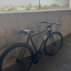 Black Fixed Gear Bike