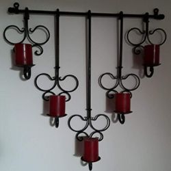 Iron Wall Hanging  ~  31L x 32w  ~ Indoor/Outdoor Use