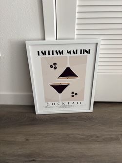 Coffee bar or kitchen wall art