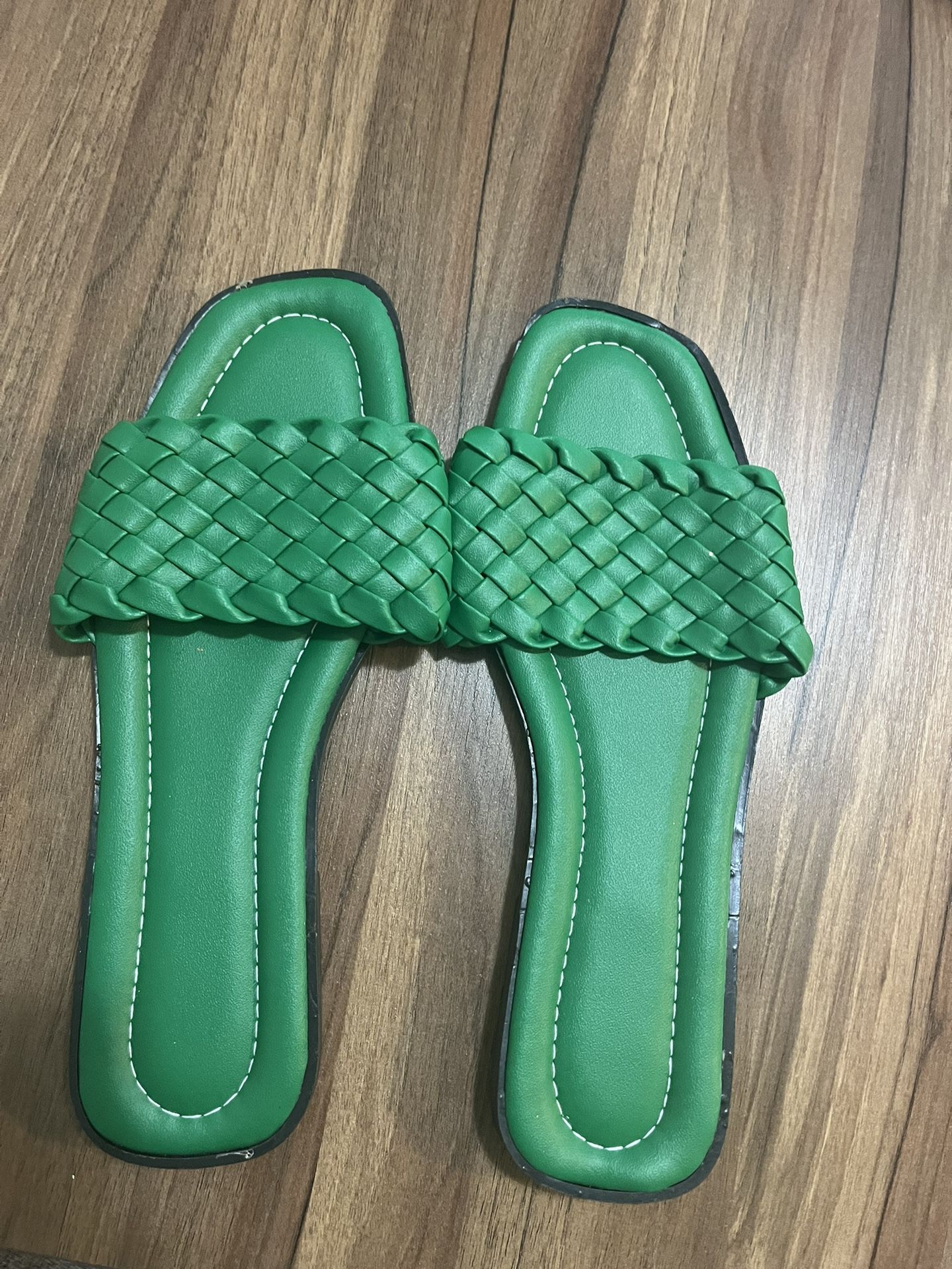 Green Women Shoes