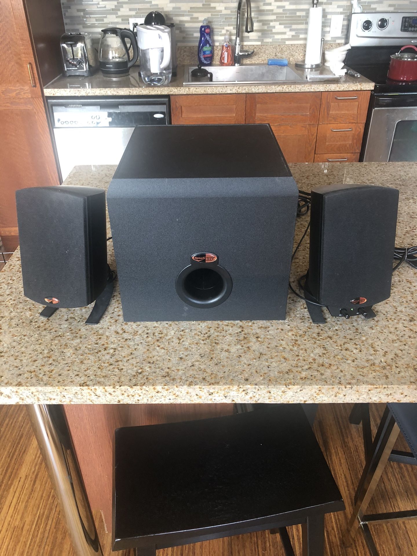 Klipsch THX Speakers w/ IPhone converter