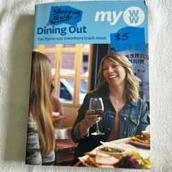 Weight Watchers Shopping & Dining Guide Combo Book