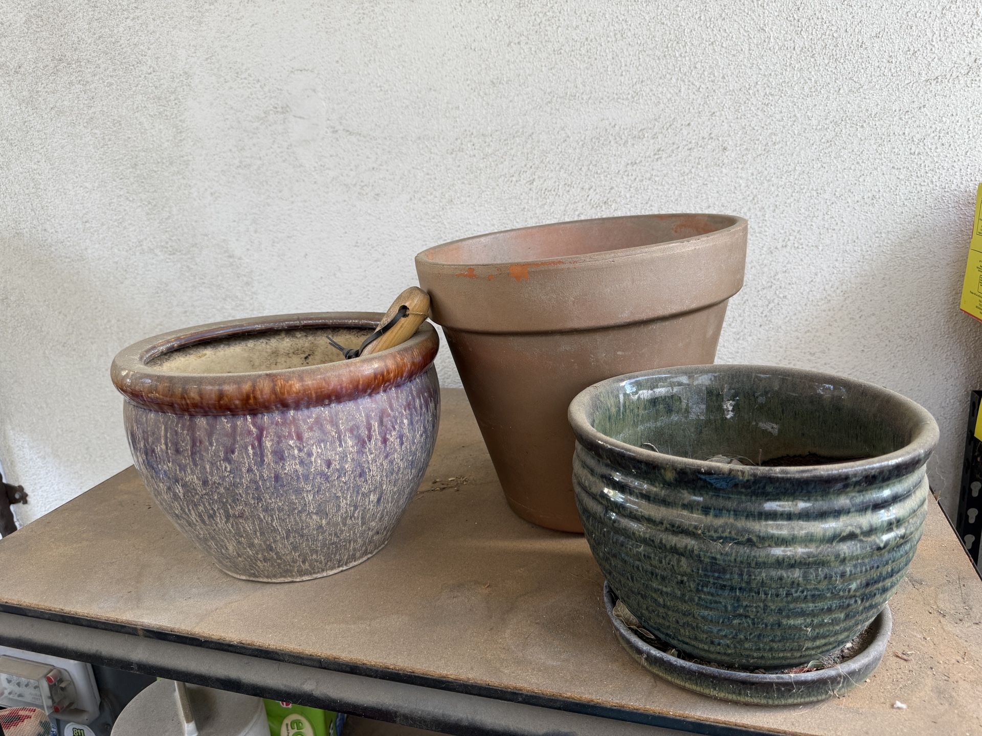 Assorted Flower pots