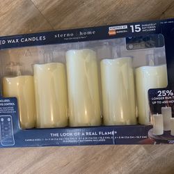Led Wax Candles