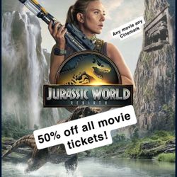 50 Percent Off All Movies