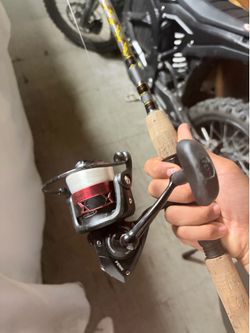 Pen reel and rod