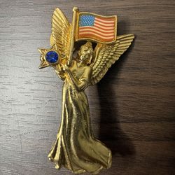 Vintage Guardian Angel Pin Collectible