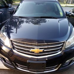 Chevy Traverse Ltz Blue 2015