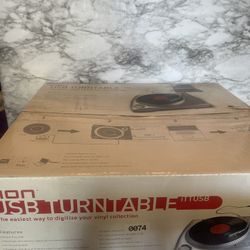 ION USB Turntable iTTUSB 110V