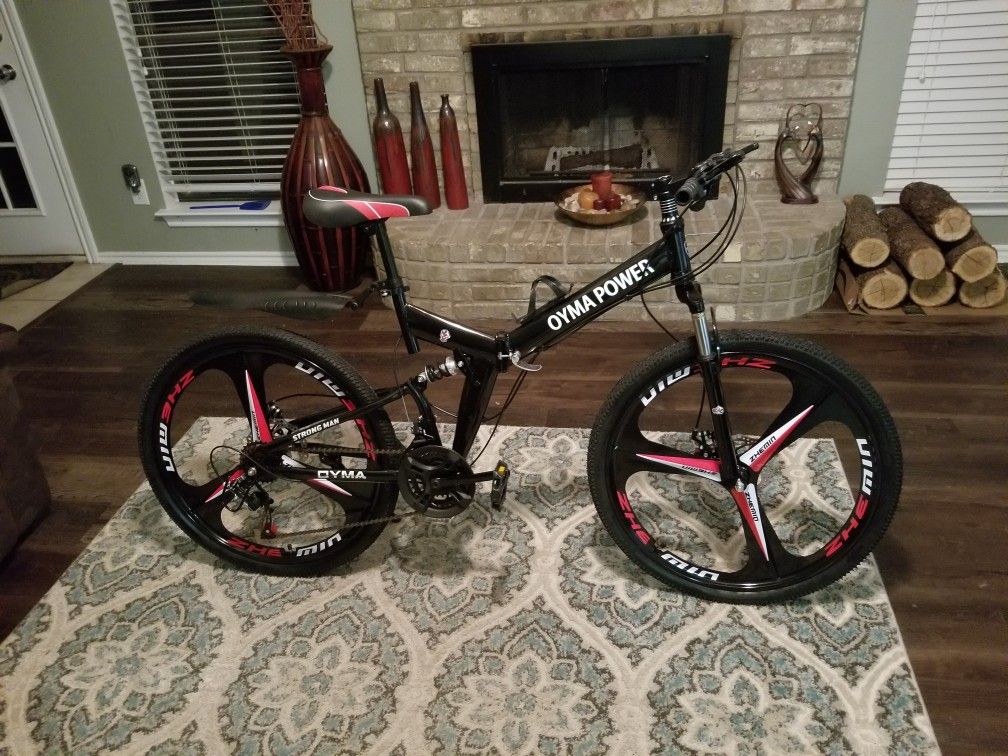 Oyma Power 26" Folding Bike