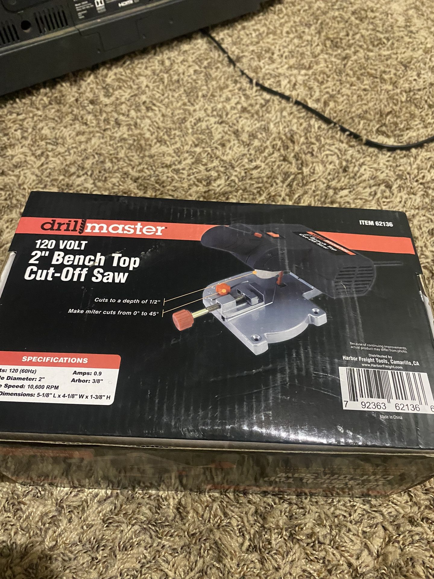 Bench Top Cut-off Saw Brand New