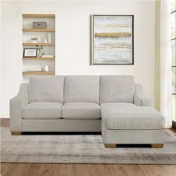 Thomasville Dillard 2-piece Fabric Sofa with Reversible Chaise