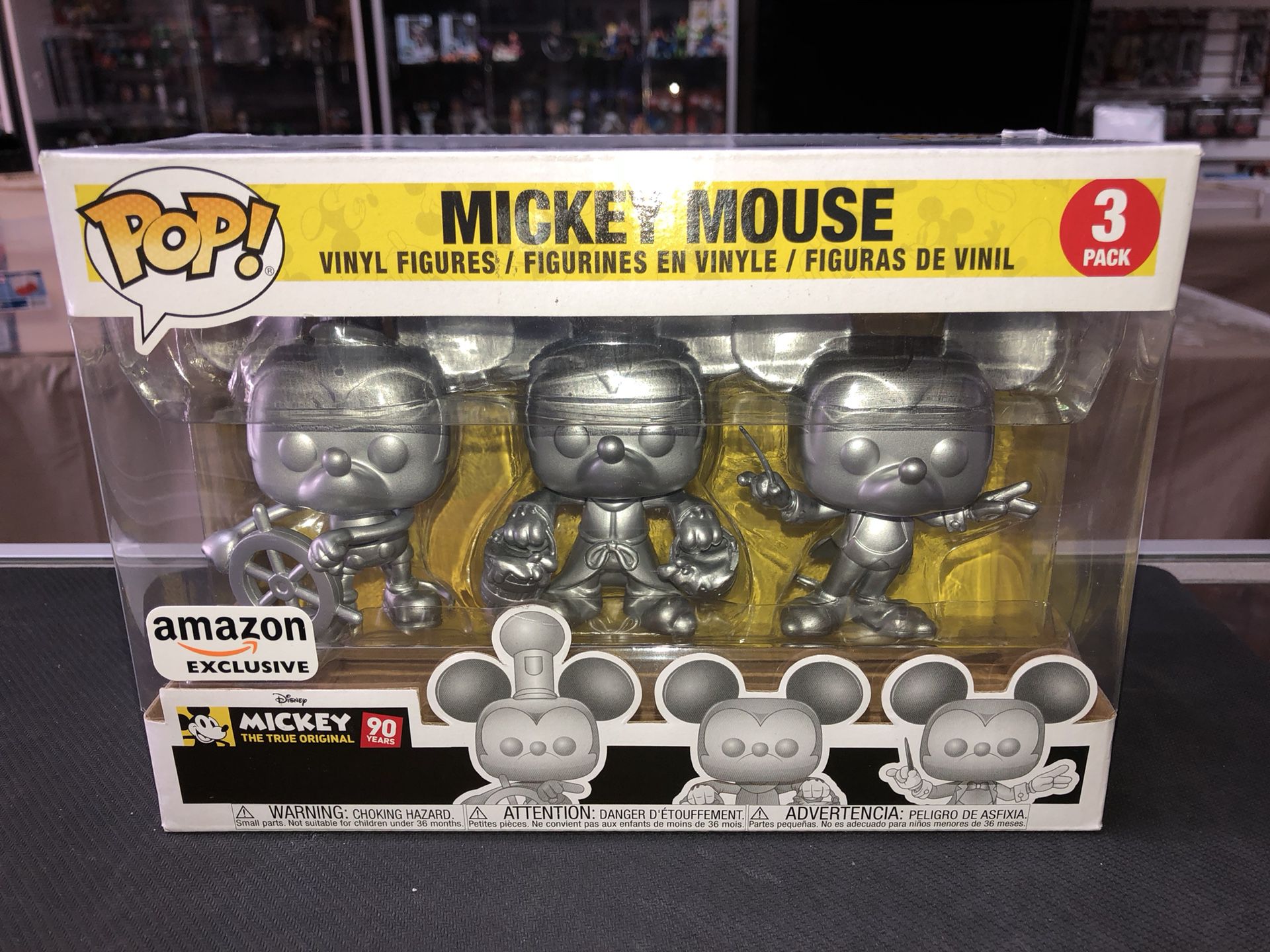 Mickey Mouse the True Original 90 Years 3 pack Amazon Exclusive
