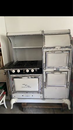 Vintage Quick Meal Lorain Gas Range Stove