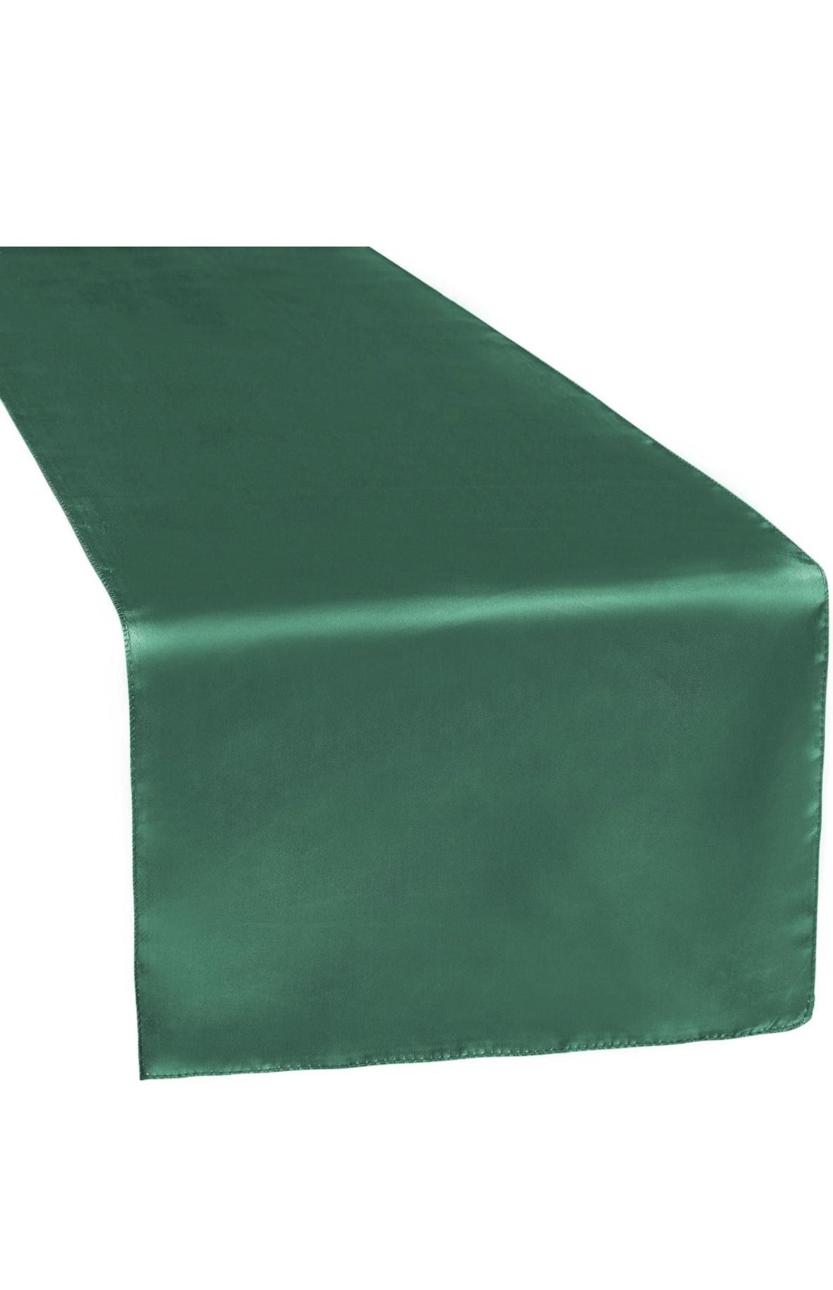 Satin Green Large Table Runner 