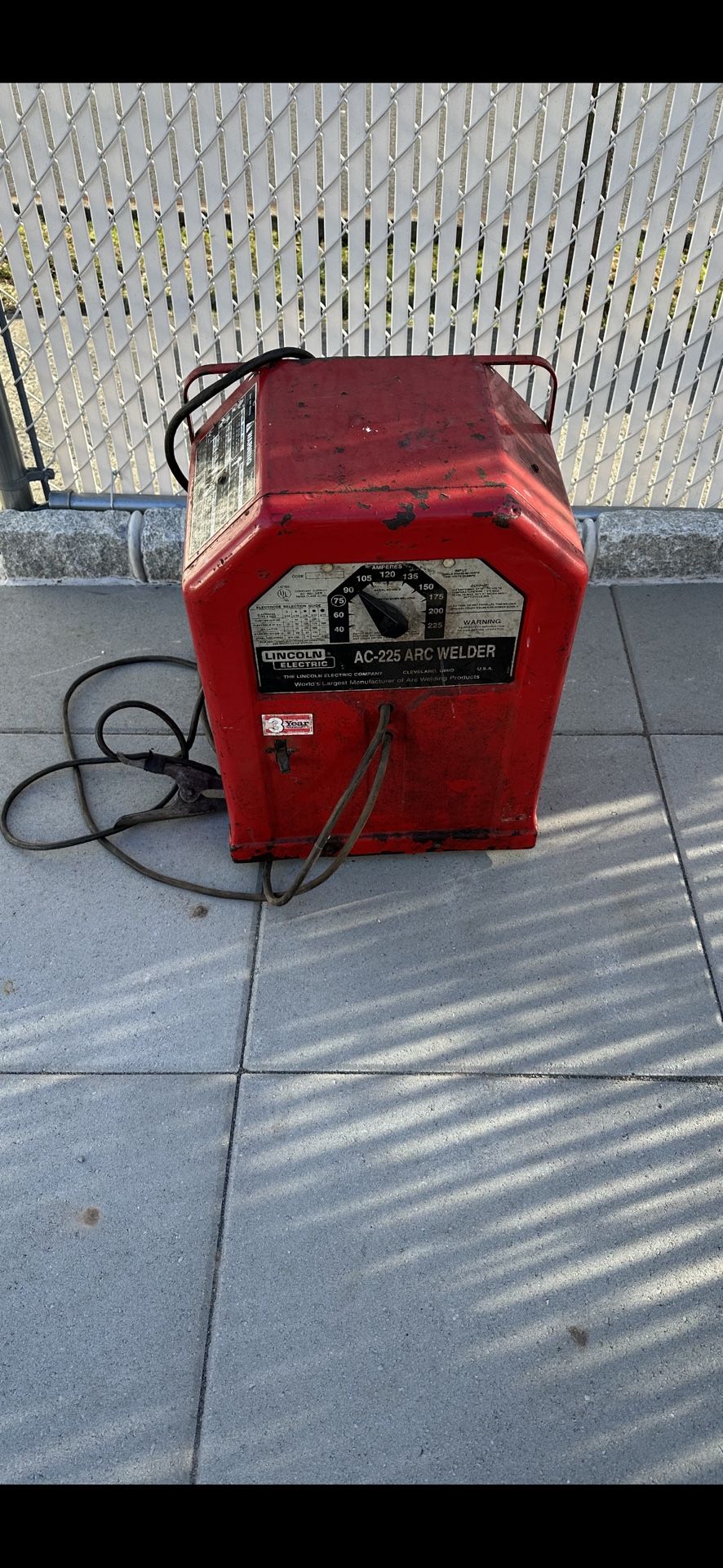 Lincoln Tombstone Welder