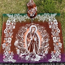 Ponchos Juveniles De Virgen De Guadalupe 