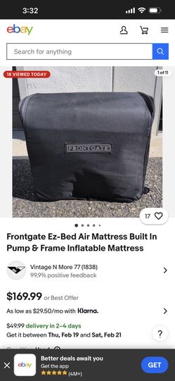 Blow Up Mattress
