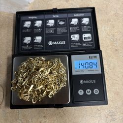 14k Gold  Mariner Link 