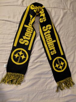 NFL Pittsburgh Steelers Fan Scarf Reversible 