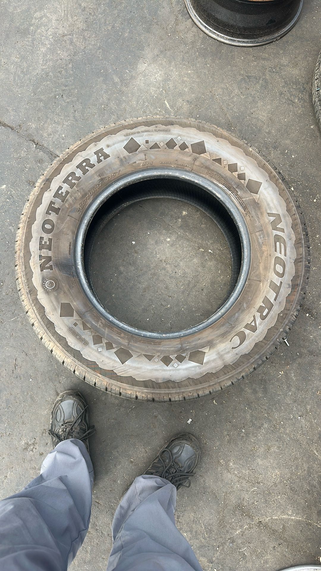 4 Used Tires 265-70-17