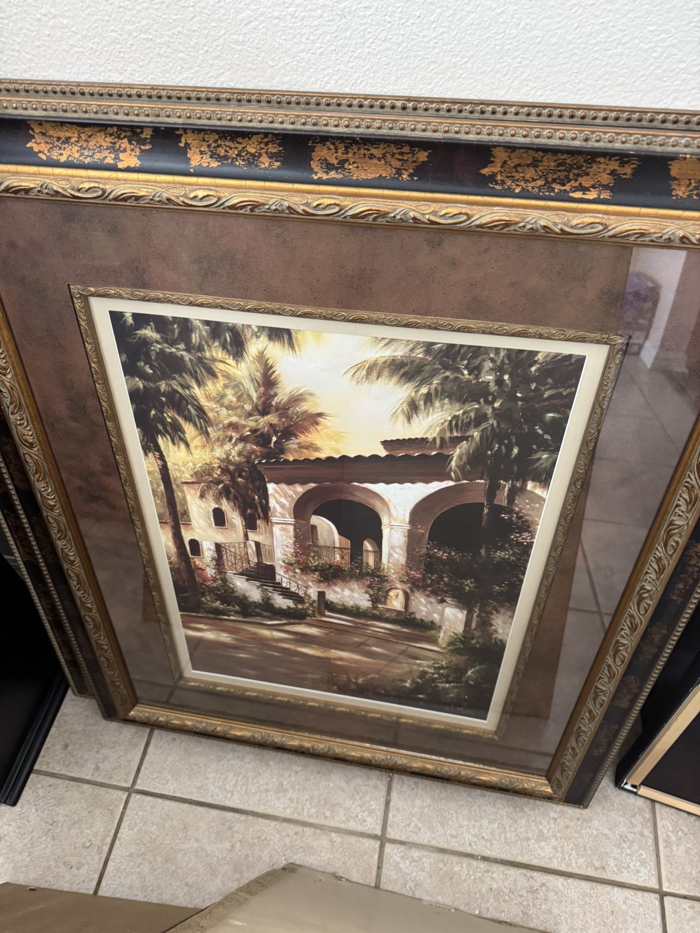 Paintings & Wall Clock