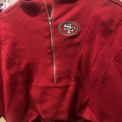 Women's Cropped 49er Sweater