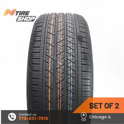 Pair of 2 New 245/50R20  102V  Continental  CrossContact LX Sport ContiSilent