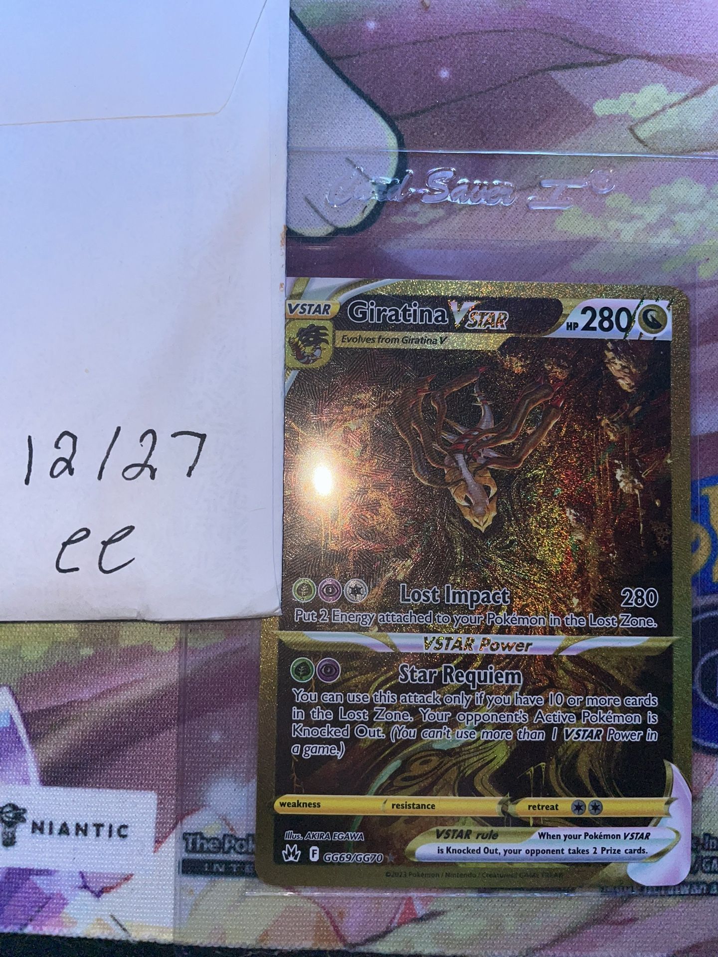 Crown Zenith Gold Giratina Vstar