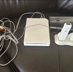 Nintendo Wii with 2 controllers
