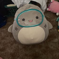 Squishmallow Gordon The Shark Plush (about 16 Inches)
