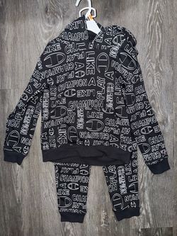 Champion Kids Hoodie and Jogger Set
