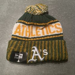 PRICE IS FIRM Brand new Oakland Athletics beanie