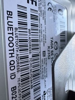 2020 Mazda CX-5 Audio Equipment Radio Bluetooth Module OEM TA0A669C0