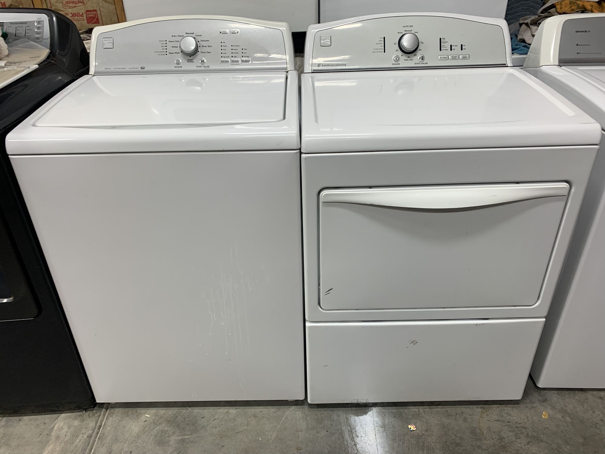 Kenmore Washer And Electric Dryer Set (Free Delivery Installation Warranty)