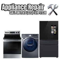Washer, dryer, refrigerator repair