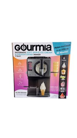 Gourmia Automatic Soft Serve Ice Cream & Frozen Drink Maker