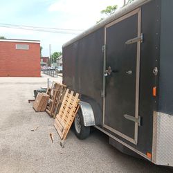 16 Ft By 6 Ft Trailer Enclosed 