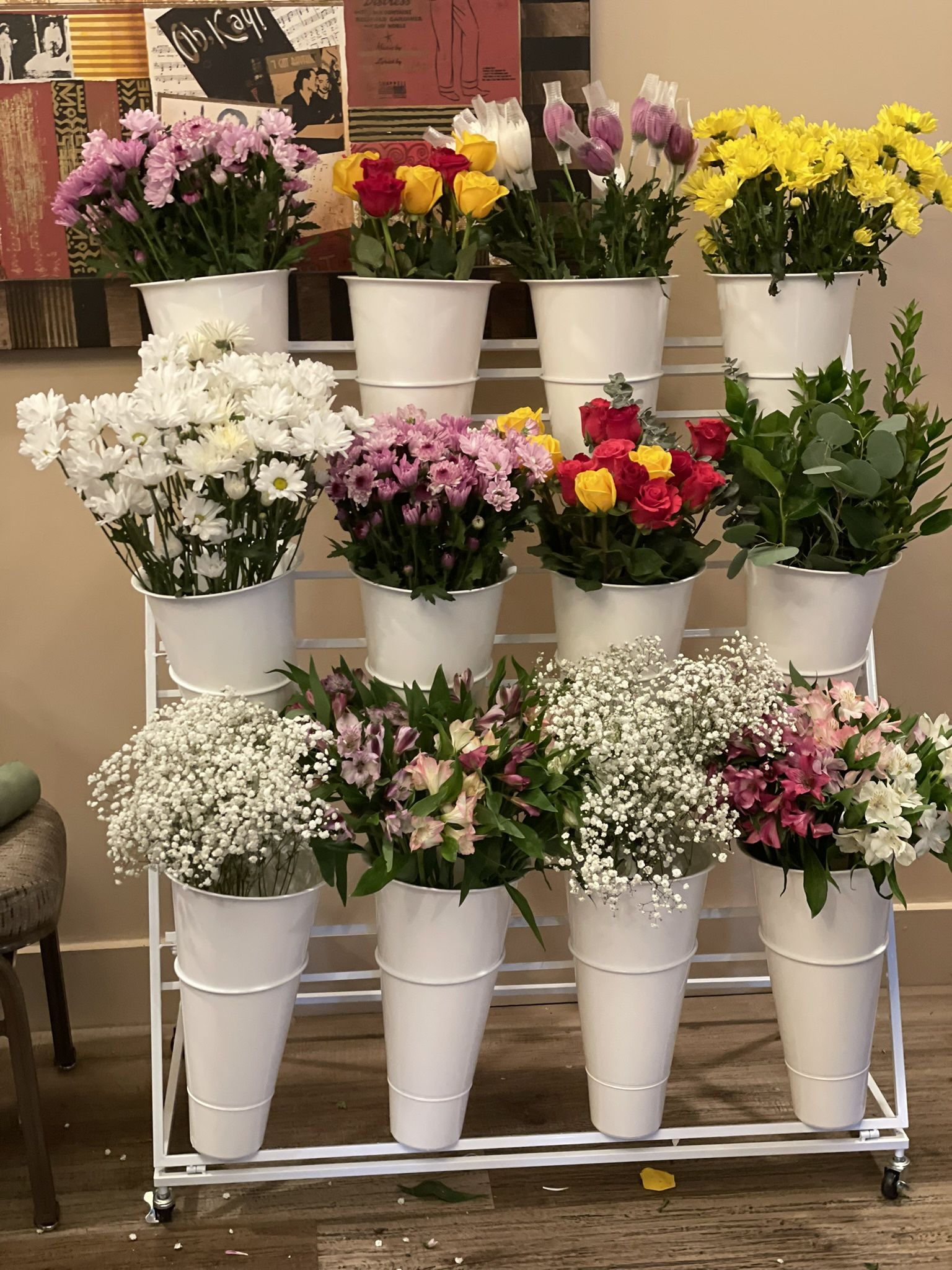 Flower Bouquet Bar For Events