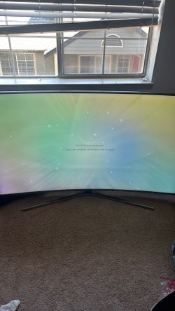 Samsung 65 inch 4K curved Tv