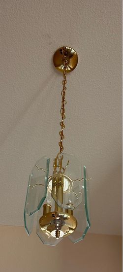 Light Fixture 7” around x 8 1/2” tall