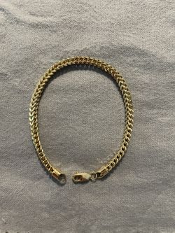 10k Gold Franco Bracelet