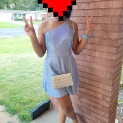 Periwinkle Homecoming Dress size 5 $50